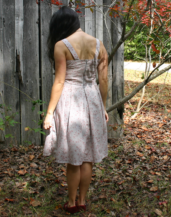 October's Dress back