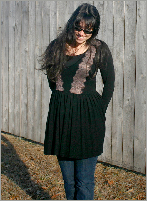 Thrifted vintage dress