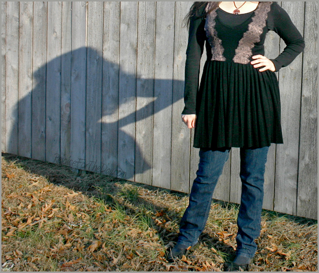 Thrifted vintage dress