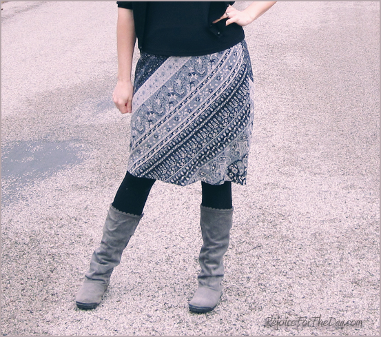 Limitied skirt thrifted