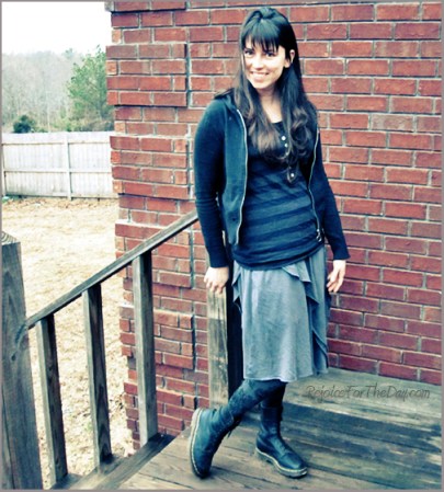 Doc Martens and a skirt