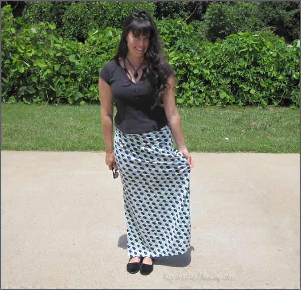 handmade maxi skirt