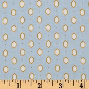 blue and gold material