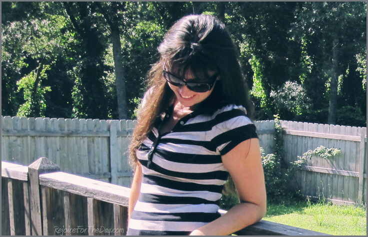 casual striped shirt