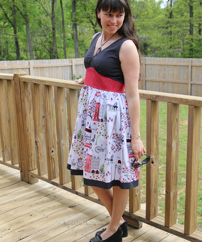 paris city scene material