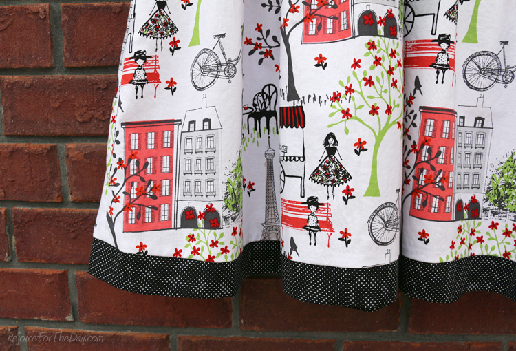 Waverly fabric Paris theme