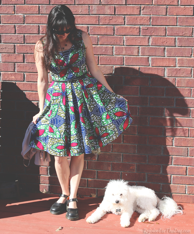 retro style dressmaker