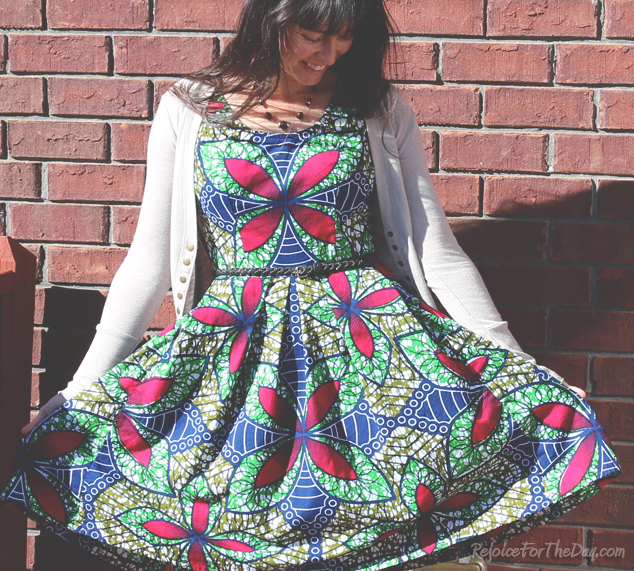 The Kaleidoscope Dress full skirt