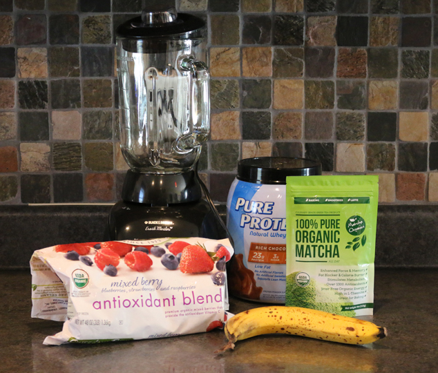 matcha organics smoothie indgredients