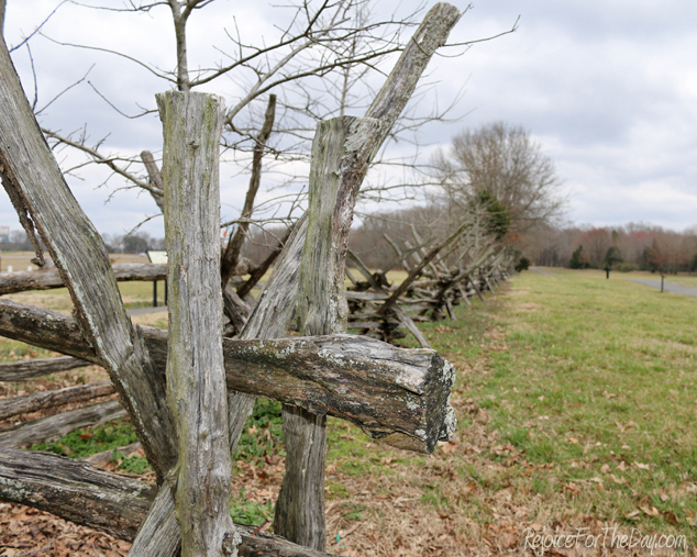 Battleground fence