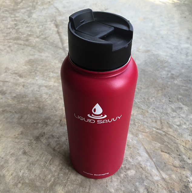 Liquid Savvy water bottle
