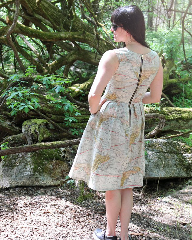 My Own Map Dress